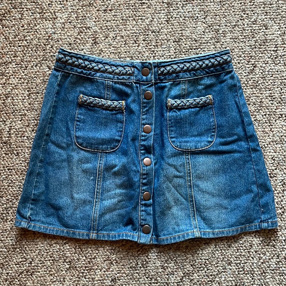 Kendall & Kylie denim skirt